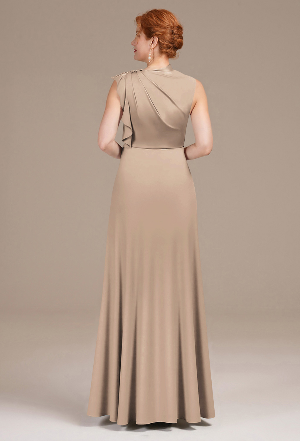 AW Aston Taupe  Mother of the Bride Dresses